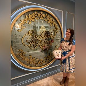 Sunlit Reverie Floral Dress in Blue